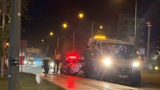 Direğe çarpan motosikletin sürücüsü ağır yaralandı