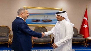 Dışişleri Bakanı Fidan, Katar Başbakanı Al-Thani ile görüştü