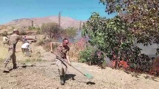 Diyarbakırda korkutan yangın