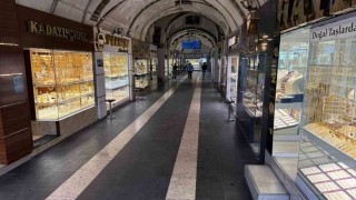 Diyarbakırda kuyumcular çarşısında durgunluk