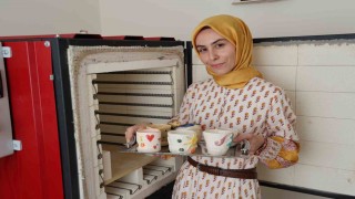 Diyarbakırdaki açığı fark eden girişimci kadın, seramik atölyesi kurdu
