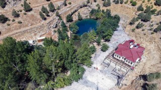 Doğa harikası Yeşilgözde çalışmalar tamamlanıyor