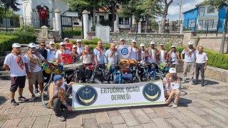 Domaniç Hayme Ana Türbesinden Söğüt Ertuğrul Gazi Türbesine bisikletlerle gidecekler