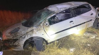 Domaniçte takla atan otomobilde 3 kişi yaralandı