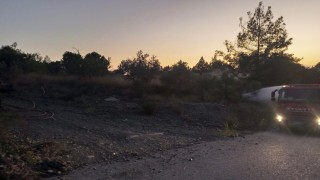 Dörtyolda orman yangını büyümeden söndürüldü