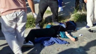 Duble yolda feci kaza: Yaralılar yola savruldu, bölgeye çok sayıda ekip sevk edildi