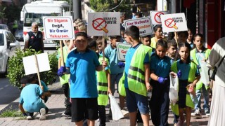 Dumansız Bir Gelecek İçin Öğrencilerden Anlamlı Mesaj