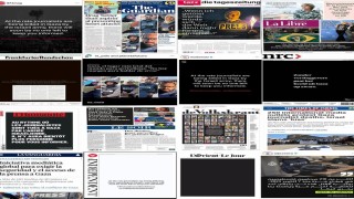 Dünya genelinde 250den fazla medya kuruluşundan İsraile tepki: Gazetelerin ilk sayfaları karartıldı