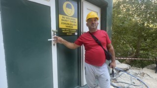 Dünyaca Ünlü Altınbeşik Mağarasıda ziyaretçilerin kilitli tuvalet tepkisi