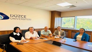 Düzce Üniversitesi kampüsünde hayat var