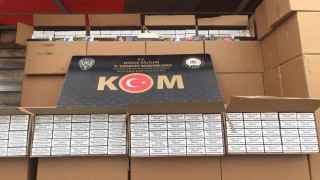 Düzcede 4 milyon 700 bin kaçak makaron ele geçirildi