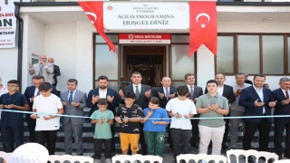 Düzcede depremde yıkılan bir cami daha yeniden inşa edildi