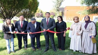 Düzcede ebru sergisi açıldı