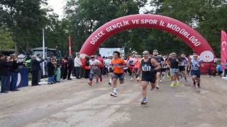 Düzcede Efteni duatlonu 250 sporcunun katılımı ile yapıldı