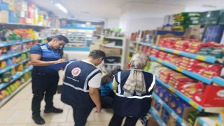 Düzcede raf etiket ve kasa fiyatları kontrol edildi