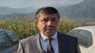 Düzcedeki orman yangını 6. saatinde: Havadan ve karadan müdahale sürüyor