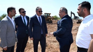 Düziçi Sanayi Bölgesi Yolunda Çalışmalar Sürüyor