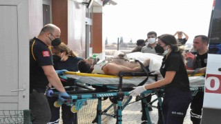 Edirnede kimyasal maddeden zehirlenen 5 işçi hastaneye kaldırıldı