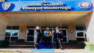 Edirnenin yeni Emniyet Müdürü Ayhan göreve başladı