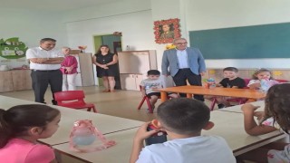 Edremitte İlçe Milli Eğitim Müdürü Esmenden okul ziyaretleri