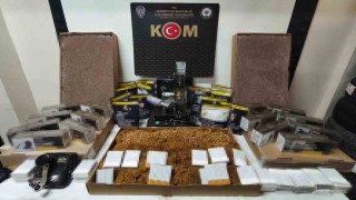 Edremitte kaçak tütün operasyonu