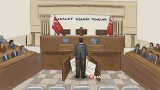 Ekrem İmamoğlunu mahkeme salonunda resmetti