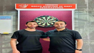 Elazığ dart sporcuları milli takımda