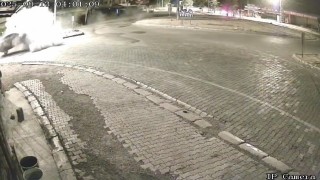 Elazığda trafik kazaları kameralara yansıdı