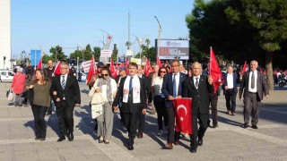 Emekli astsubaylardan yürüyüş ve basın açıklaması