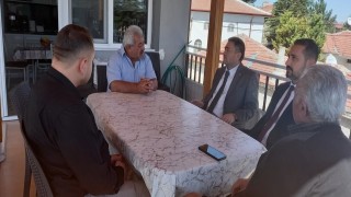 Emirdağ Müftüsü Ekerden Kıbrıs Gazisi Ali Yüksele ziyaret