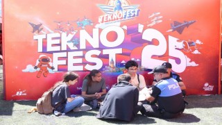 Emniyet personeli TEKNOFEST Gökçeadada görev başında