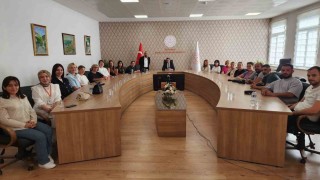 Erasmus kapsamında Avrupadan gelen öğretmenler Kütahyada ağırlandı