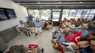 Erdemli Emekli Evi türkülerle şenlendi