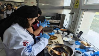 ERÜ Gastronomi Bölümünde dersler yemek yarışması ile başladı