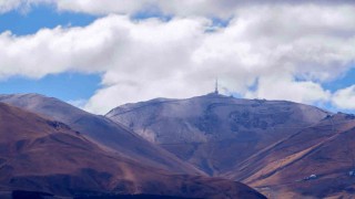 Erzurumda gece sıcaklık -4,7 dereceye kadar düştü