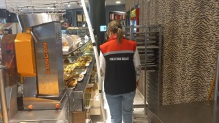 Erzurumda gıda satışı yapan işletmeler denetlendi