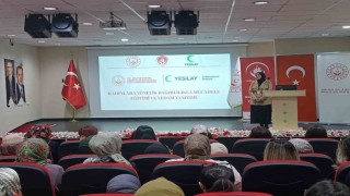 Erzurumda kadına yönelik bağımlılıkla mücadele eğitimi düzenlendi