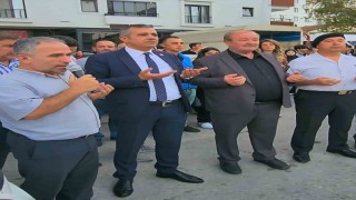 Esenköyde geleneksel öğrenci uğurlaması