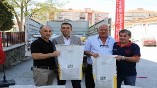 Eskişehirde çiftçilere kanola tohumu desteği verildi