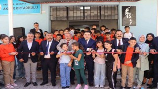 ETBden  eğitime anlamlı destek: Köy okulu yenilendi