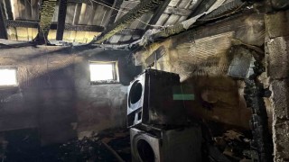 Evi 6ncı kez yanarak kullanılamaz hale geldi