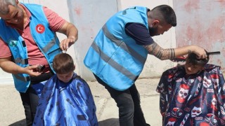 Feke Belediyesi’nden Öğrencilere Ücretsiz Saç Tıraşı Hizmeti