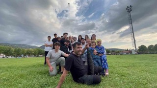 Filistinin özgürlüğü için 15 metrelik uçurtmayı havalandırdılar