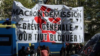 Fransadaki protestolarda 110 kişi gözaltına alındı