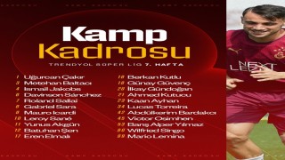 Galatasarayın, Alanyaspor maçı kamp kadrosu belli oldu