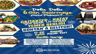 Gaziantep - Hatay Yöresel Ürünler ve Yemek Şenliği Bünyanda başlıyor