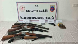 Gaziantepte 20 adet kaçak silah ele geçirildi