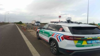 Gaziantepte otoyolda kural ihlali yapan 2 bin 46 araca ceza