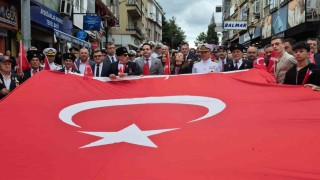 Gaziler Günü kutlaması sağanak nedeniyle gecikmeli yapıldı