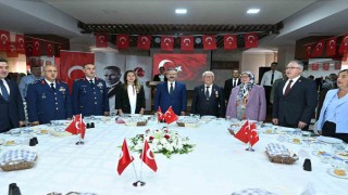 Gaziler ve aileleri onuruna yemek programı düzenlendi